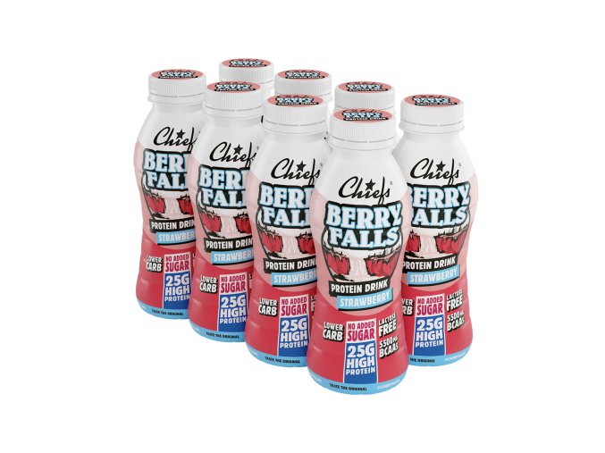 Chiefs Protein Drink STRAWBERRY 8x330ml
