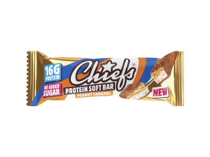 chiefs SOFT protein peanut caramel 55g
