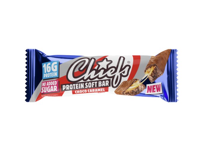 chiefs SOFT protein choco caramel 55g