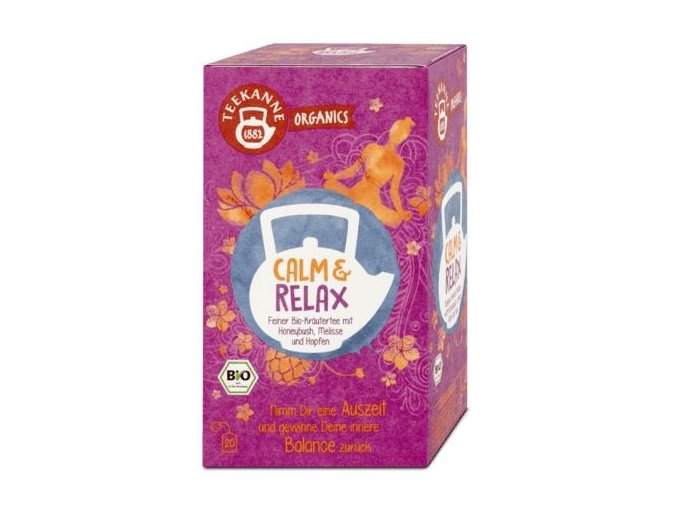 TEEKANNE BIO Organics Calm & Relax 20x1,8g