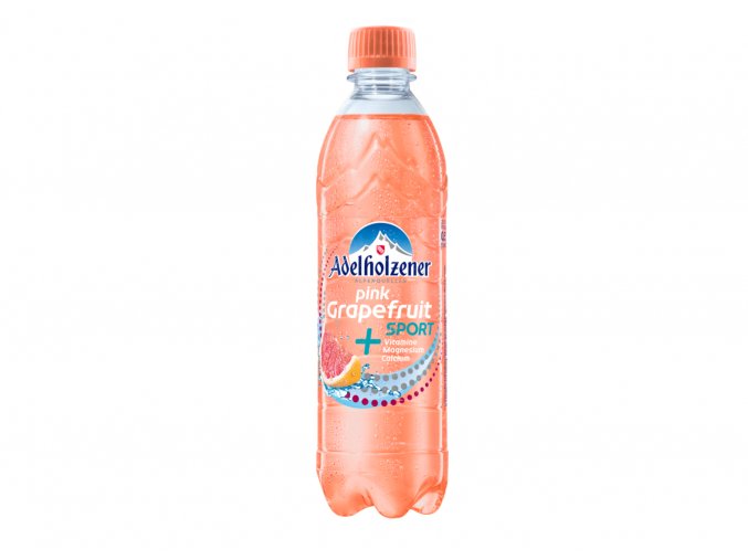 Adelholzener SPORT růžový grapefruit 500 ml