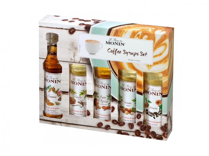 Monin Coffee box mini - sirupy 5 x 0,05 l