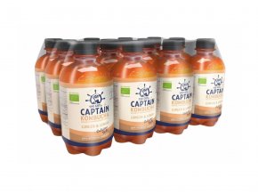 BIO CAPTAIN KOMBUCHA ZÁZVOR A CITRÓN 12x400ML