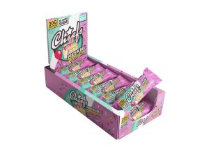 chiefs protein bar birthday cake 12x55g