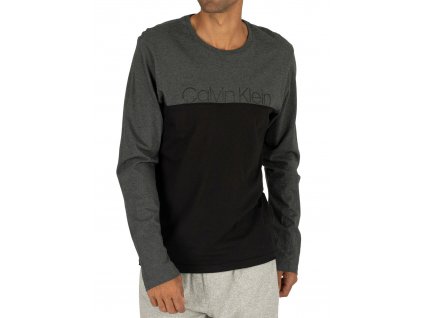 Pánske tričko NM1581E-038 šedá - Calvin Klein
