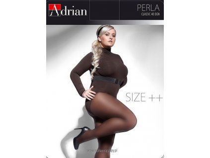 Dámske pančuchové nohavice Adrian Perla Size ++ 40 deň 7-8XL