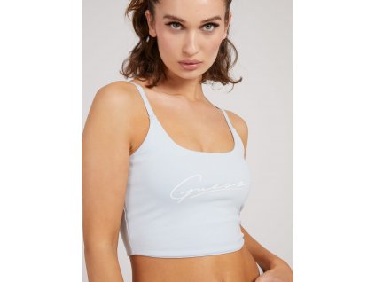 Dámsky crop top O1BA10KASI1 - G707- Mint - Guess