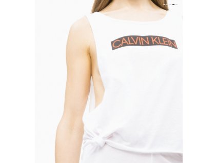 Dámsky Tank Top KW0KW00698 biela - Calvin Klein