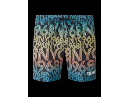 Pánske plavecké šortky KM0KM00427-0GL viacfarebná - Calvin Klein