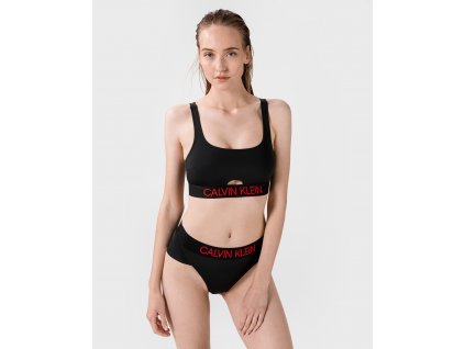 Vrchný diel plaviek KW0KW00886-BEH čierna - Calvin Klein