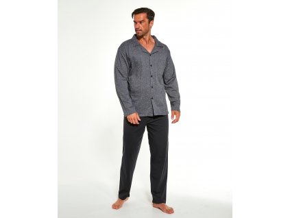 Pánske rozopínajúce pyžamo Cornette 114/49 387702 dl / r 3-5XL