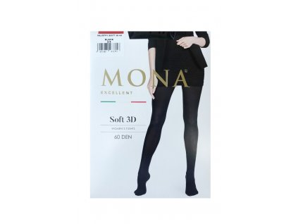 Dámske pančuchové nohavice Mona Soft 3D 60 deň 2-4