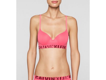 Podprsenka Seamless QF1631E ružová - Calvin Klein