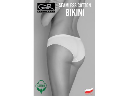 Dámske nohavičky Gatta Seamless Cotton Bikini 41640