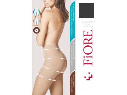 Fiore Total Slim 20 den M5206 farba:black