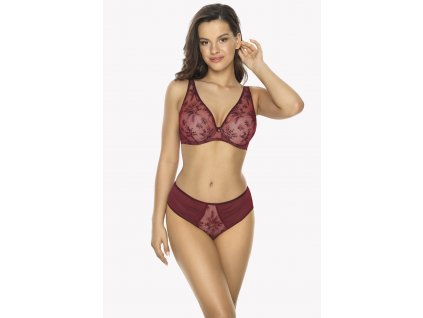 Dámska push-up podprsenka bralette Gaia BS 1032 Jenny Bordó