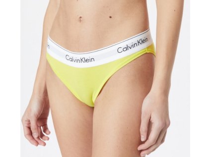 Dámske nohavičky F3787E ZIR - žltá - Calvin Klein