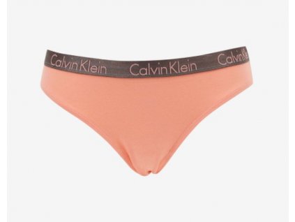 Nohavičky QD3540E TJ2 - koralová - Calvin Klein