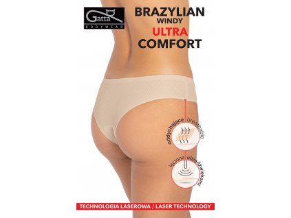 Dámske nohavičky brazilky Gatta 41670 Windy Ultra Comfort