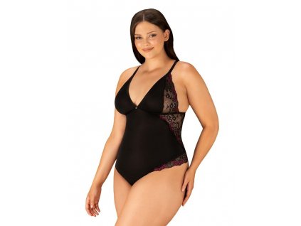 Jemné body Vanessme teddy 2XL/3XL - Obsessive