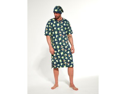 Pánska nočná košeľa Cornette 109/08 671501 Kr/r 3XL-5XL