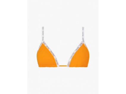 Vrchný diel plaviek KW01604 ZEG oranžové - Calvin Klein