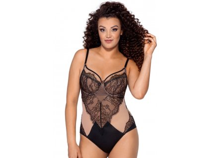 Dámske body 021 BLACK