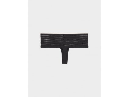 Dámske tangá Cotton Wide thong DK5025 - DKNY