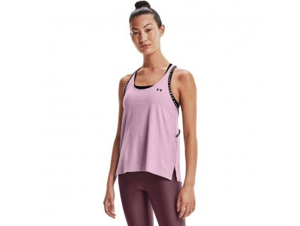 Dámske tielko 1360831 Knockout Mesh Back Tank FW21 - Under Armour