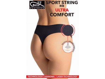 Dámske nohavičky - SPORT STRING RIB ULTRA COMFORT