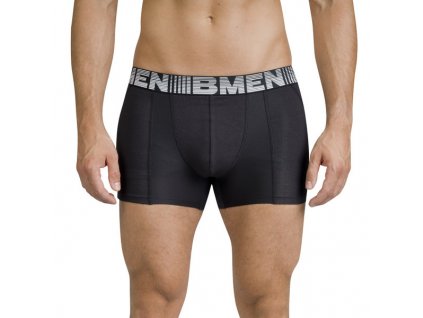 Pánske boxerky s 3D flex bavlnou vhodné na šport 3D FLEX AIR BOXER - Bellinda - čierna