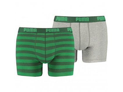 Pánske pruhované boxerky 1515 2P M 591015001 327 - Puma