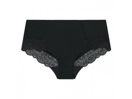 Dámske boxerky s čipkou ECODIM LACE CULOTTE - DIM - čierna