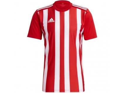 Pánske pruhované futbalové tričko 21 M GN7624 - Adidas