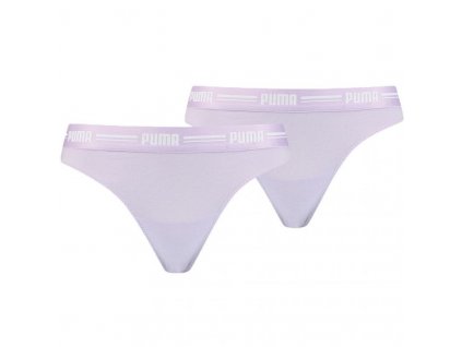 Dámske tangá String 2Pack 907854 07 svetlo fialová - Puma