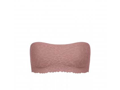 Dámska podprsenka Sloggi Zero Feel Lace 2.0 Bandeau kakao