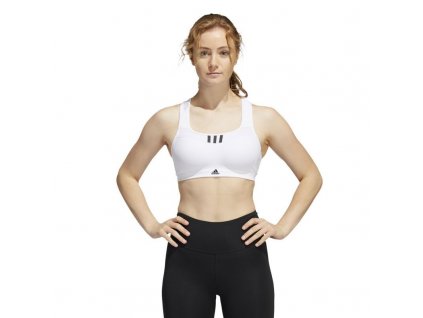 Športová podprsenka TLRD Impact Training High-Support Bra HC5399 biela - Adidas