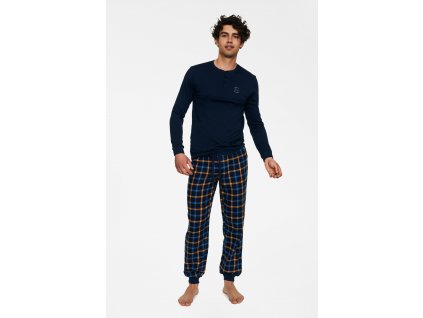 Obchodné pyžamo 40049-59X Námornícka modrá - Henderson