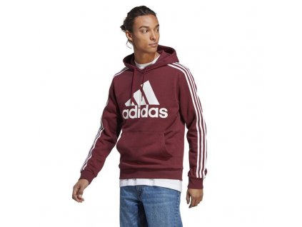 Adidas Big Logo 3 Stripes FL Hoody M H47057 Mikina