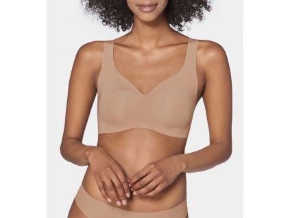 Dámska podprsenka ZERO Feel Bralette cognac - Sloggi