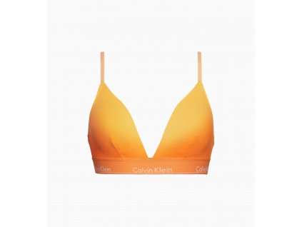 Podprsenka bez kostice QF4252E-6TQ oranžová - Calvin Klein