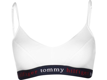 Podprsenka bez kostice UW0UW02230-YCD bielomodrá - Tommy Hilfiger