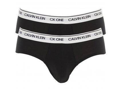 Slipy 2pcs NB2383A BNM čierna - Calvin Klein