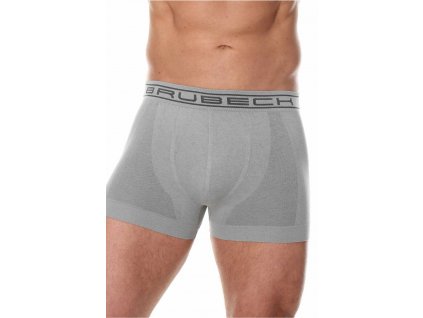 Pánske boxerky 00501 grey - BRUBECK