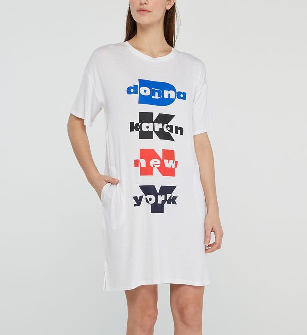 Dámska nočná košeľa YI2322403-100 viacfarebná - DKNY Veľkosť: XS, Farby: viacfarebná