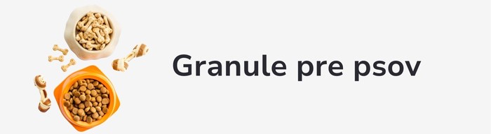 Granule pre psov