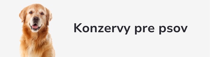 Konzervy pre psov