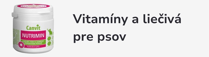 Vitamíny a liečivá pre psov