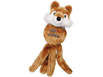 Hračka Kong Dog Wubba Friends (medveď - líška - zajac), pískacia, vinyl, S