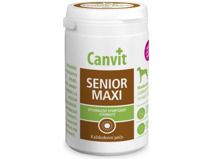 Canvit Senior Maxi pre psy 100 tbl. 230 g